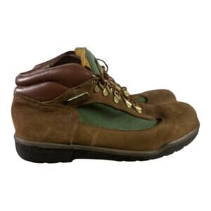 Timberland Euro Hiker 16937 Junior Boots Youth 6M Brown Green Suede Leather